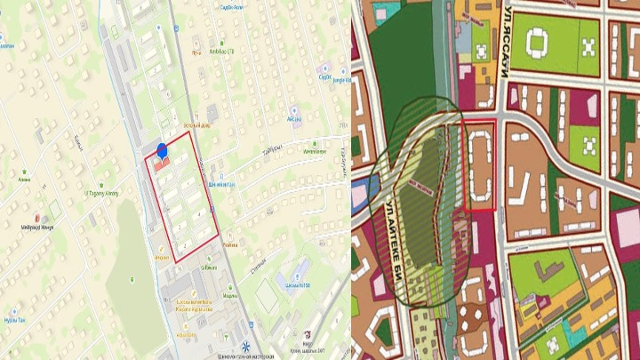 Объект -  Яссауи, Коржын