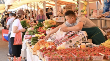 Больше 22 тысяч тонн сельскохозяйственной продукции реализовали на ярмарках «выходного дня» в Алматы