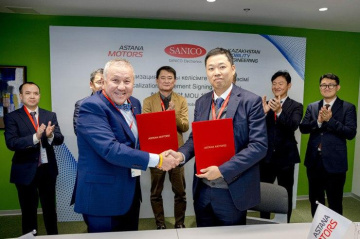 В Индустриальной зоне Алматы запустили завод по производству мультимедиа для авто