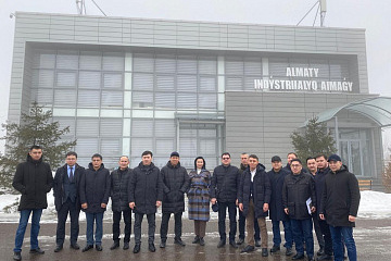 СПК Актобе с рабочим визитом посетила Индустриальную зону Алматы