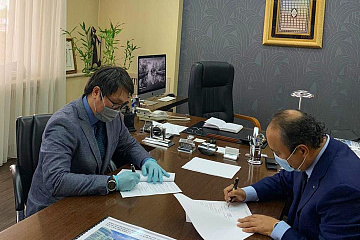 СПК Алматы подписали меморандум с Элитстрой Групп