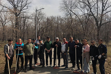 СПК «Алматы» и ее дочерние организации приняли участие в акции «Almaty Clean&Green»